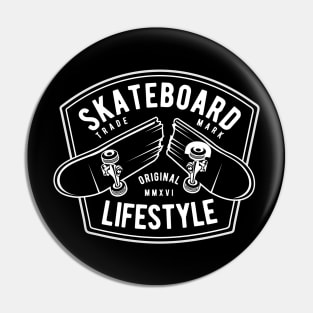 Skateboard Lifestyle Pin