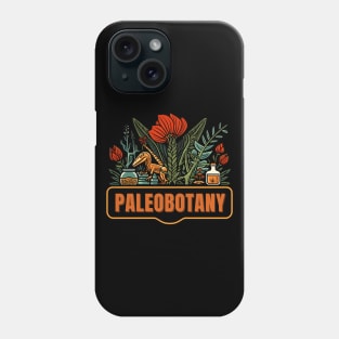 Funny Paleobotany Retro Logo Phone Case