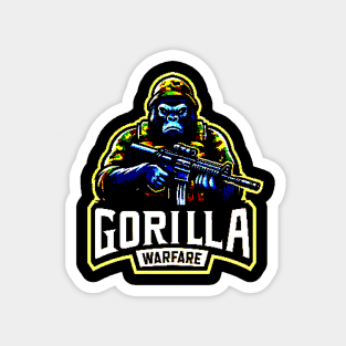 Pixel Gorilla Warfare Magnet