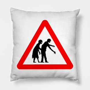 Caution Zombies! Pillow