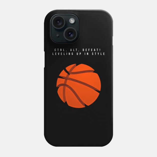 Basketball gamer Phone Case by EndStrong