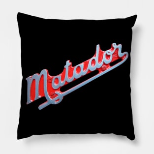 Vintage AEC Matador grille badge Pillow