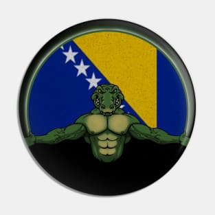 Gator Bosnia Pin