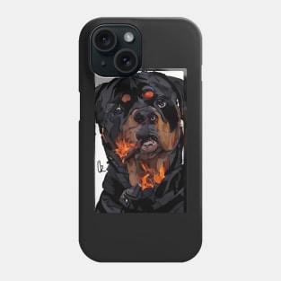 Rottweiler Steampunk art Phone Case