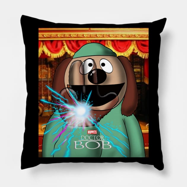 Dr Strangebob Pillow by TechnoRetroDads