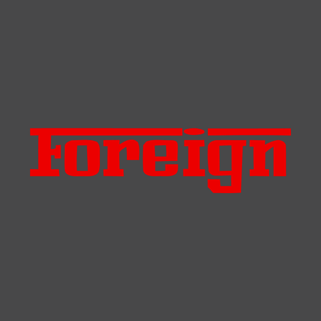 Foreign Logo Rapper Urban Shirt by DUCO