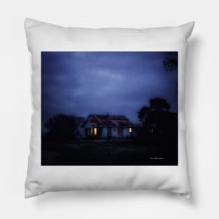 House Around The Bend Pillow