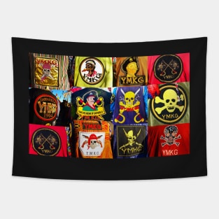 Ye Mystic Krew of Gasparilla patches Tapestry