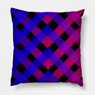 Neon squares Pillow