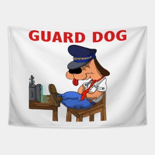 Guard Dog Tapestry