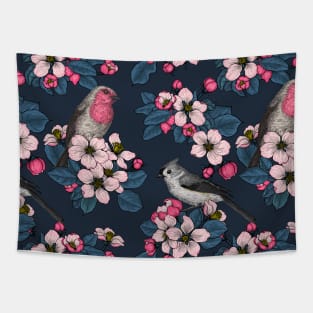 Birds and Blossoms Tapestry