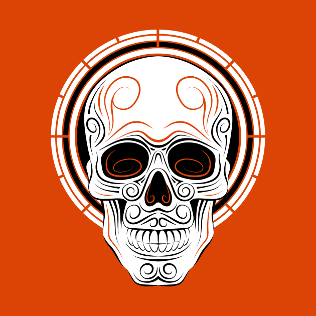 Geometric skull by goldengallery