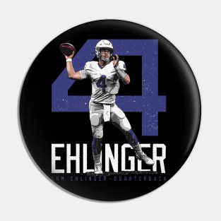 Sam Ehlinger Indianapolis Bold Number Pin