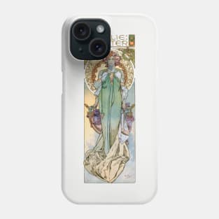 Leslie Carter theater poster Phone Case