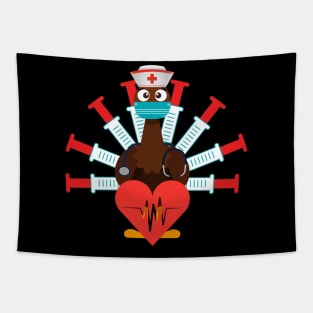 Thanksgiving nurse turkey Tapestry