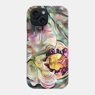 Vivid Iris Flower Phone Case