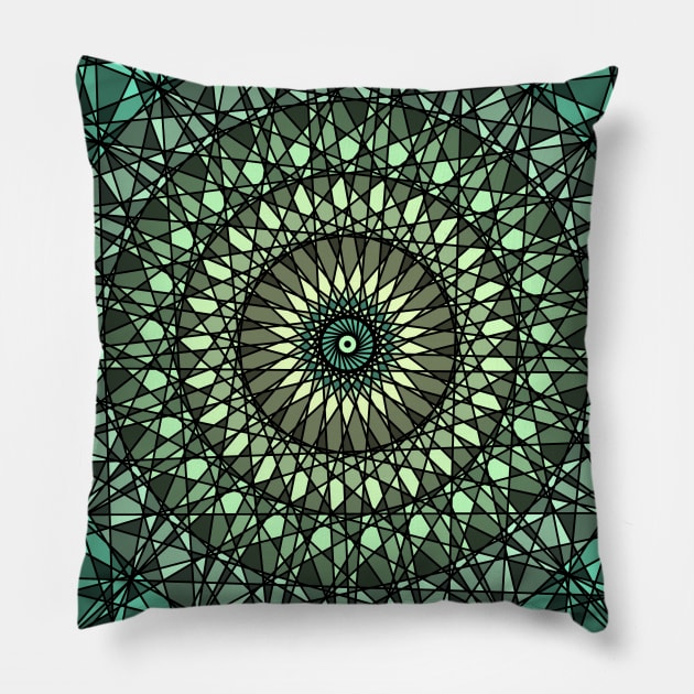 Emerald Pillow by J.Rage