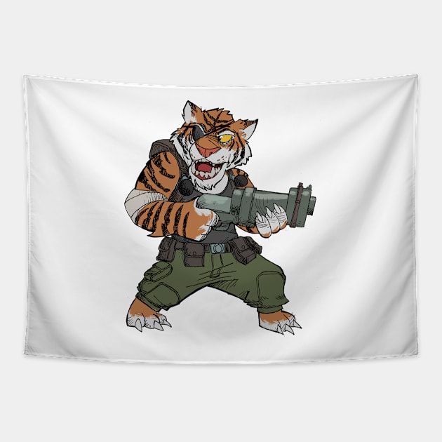 Tiger Tapestry by neplox