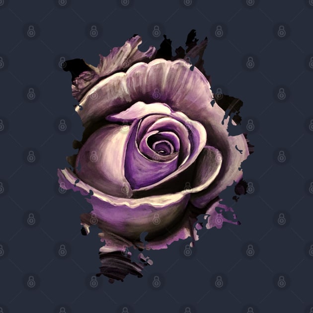 Purple Rose by adamzworld