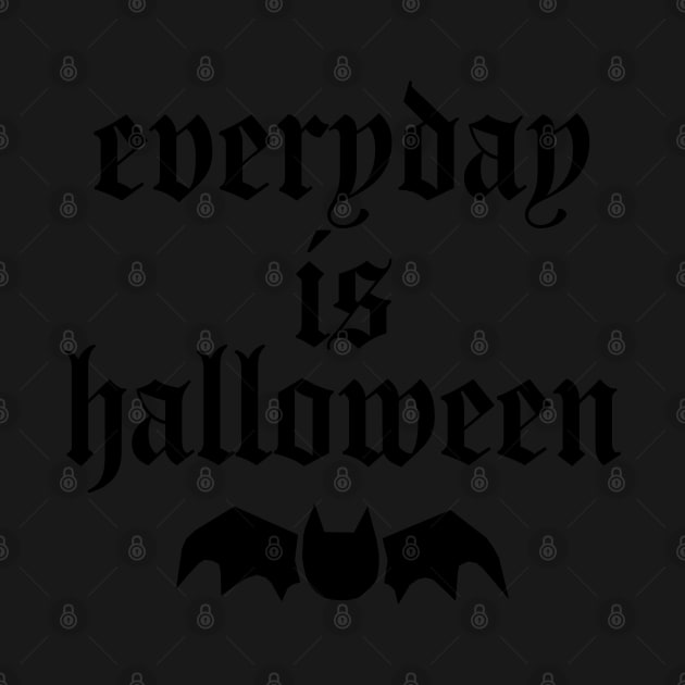 everyday is halloween - Black Bat by UndrDesertMoons