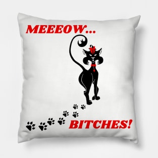 Bitch Cat Pillow