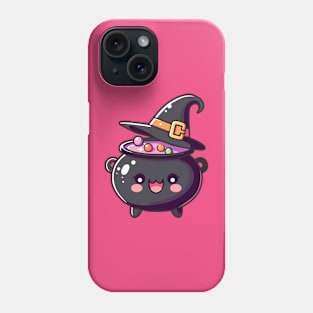 Cute Witch Cauldron Phone Case