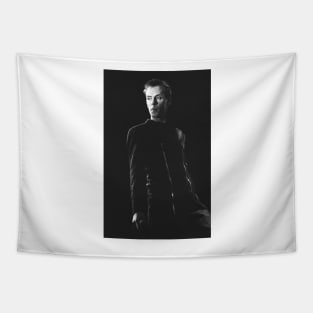 Peter Murphy BW Photograph Tapestry