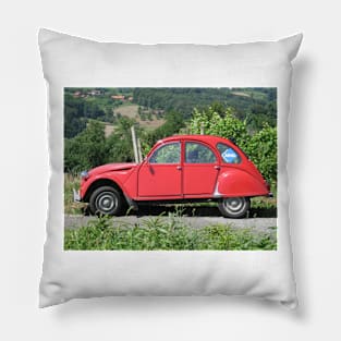 Red Duck 2 CV Pillow