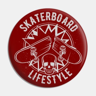 Skateboard Lifestyle Pin