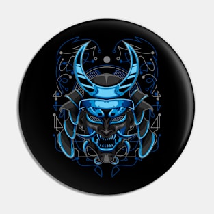 samurai art Pin