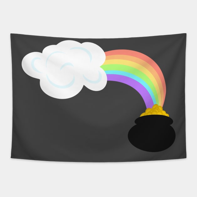 Pot of gold Tapestry by Xinoni