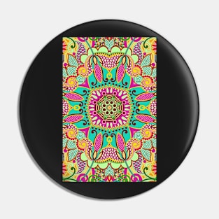 Psychadelic Colour Pin