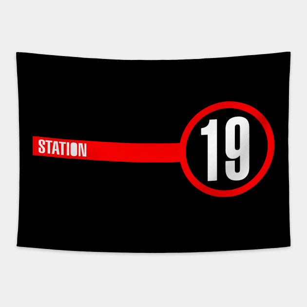 Station 19 Reds Tapestry by Stars A Born