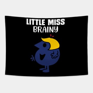 LITTLE MISS BRAINY Tapestry