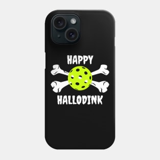 Halloween Pickleball Hallodink Funny Pickleball Phone Case