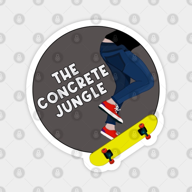 The Concrete Jungle Magnet by DiegoCarvalho