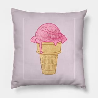 Ice Cream Cone Pillow