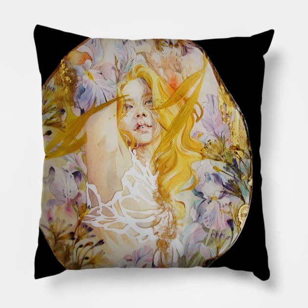 Hermosa: Iris Pillow by dollicandy