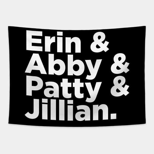 Erin & Abby & Patty & Jillian Tapestry by GB World Hub