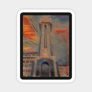 Homs New Clock Tower - Munch Magnet