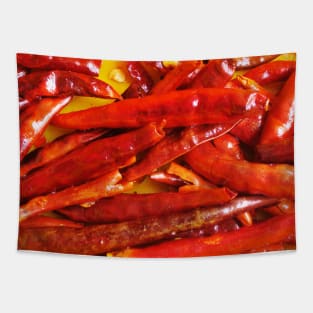 Hot Peppers Tapestry