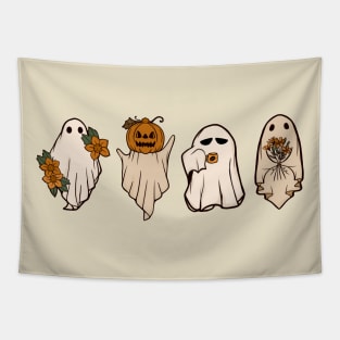 Cute ghost Halloween design Tapestry