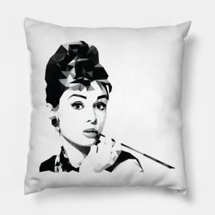 audrey hepburn Pillow