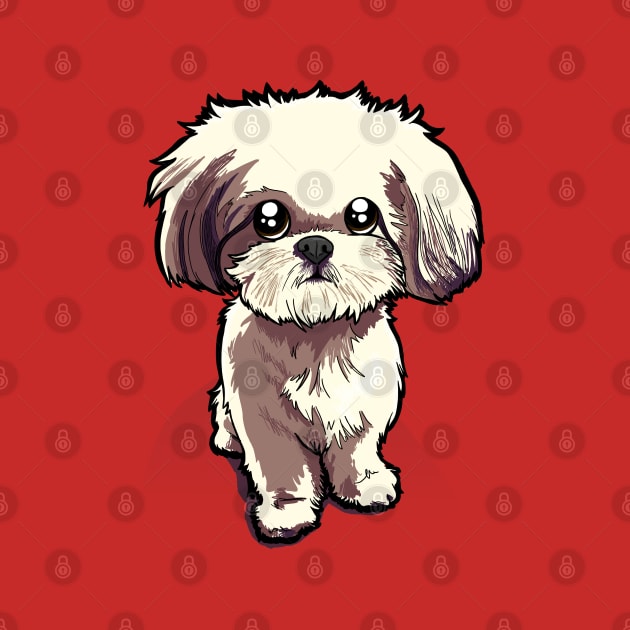 Shih Tzu by binarygod