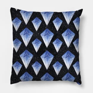 diamonds on a starry night Pillow