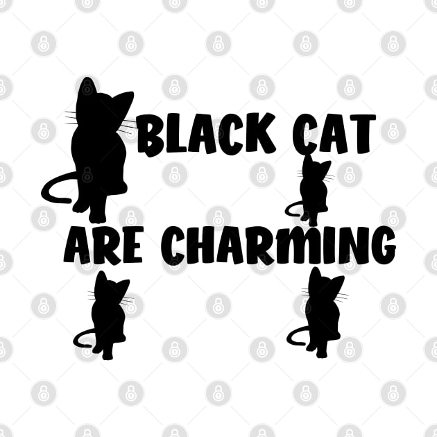 black cat are charming by Carolina Cabreira