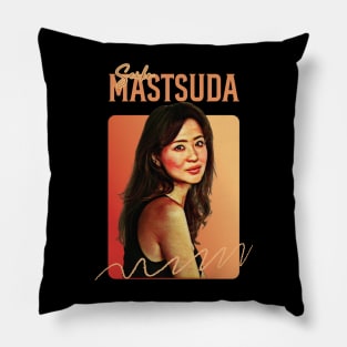 Seiko Matsuda // Retro 80s Fan Art Design Pillow