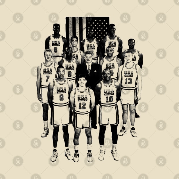 Dream Team Usa 1992 by Zluenhurf