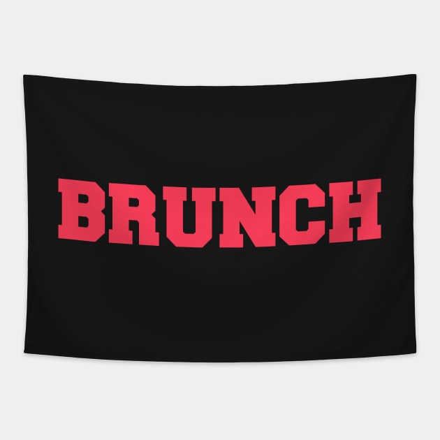 Brunch Squad Tapestry by CityNoir