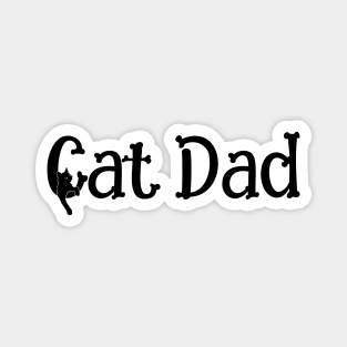Cat Dad Magnet